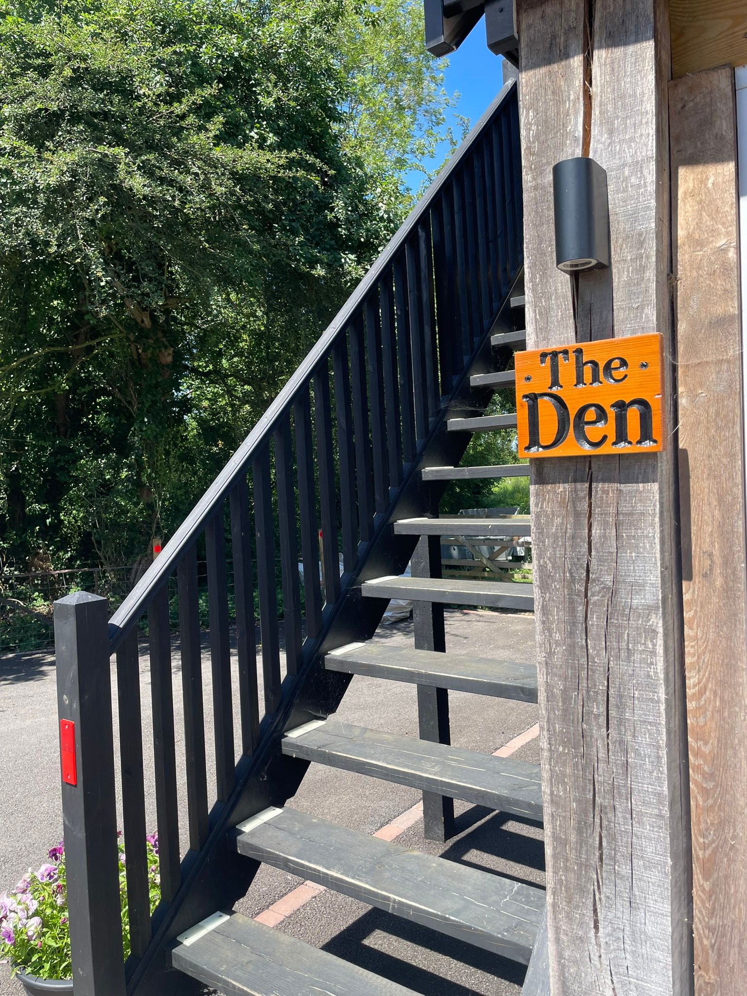 The Den at the Damsons exterior view